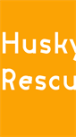 Mobile Screenshot of husky-rescue.com